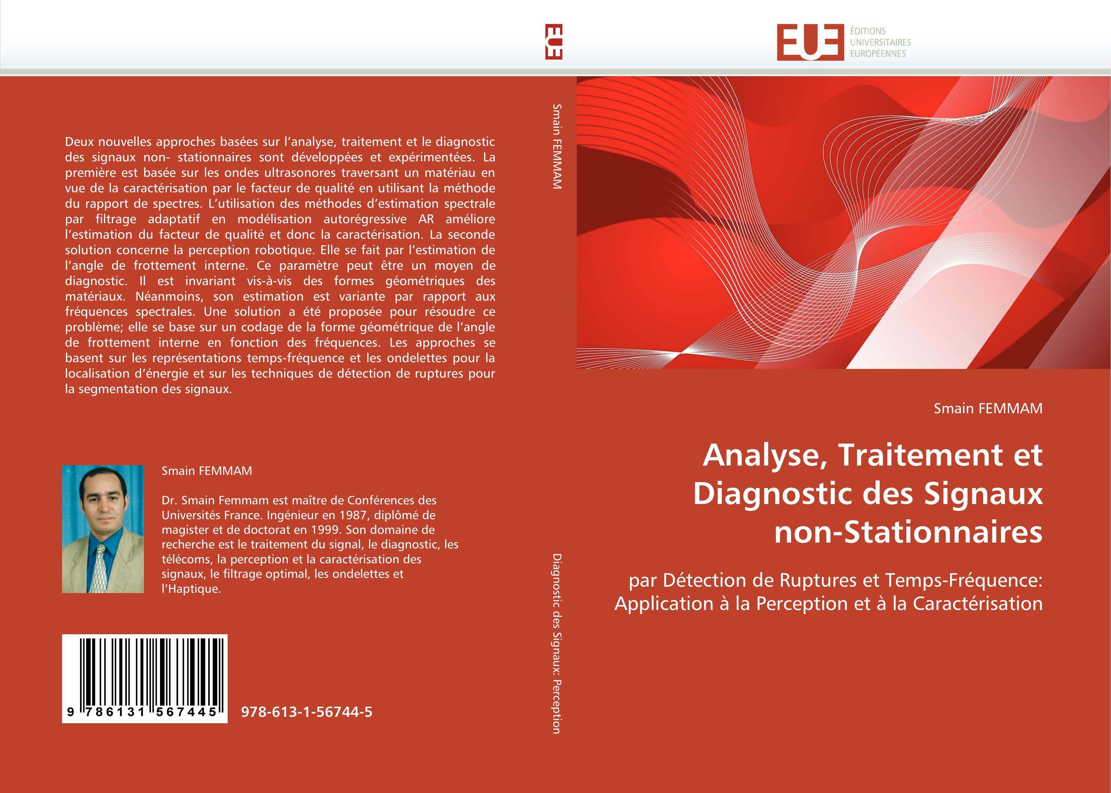 Analyse, Traitement et  Diagnostic des Signaux  non-Stationnaires