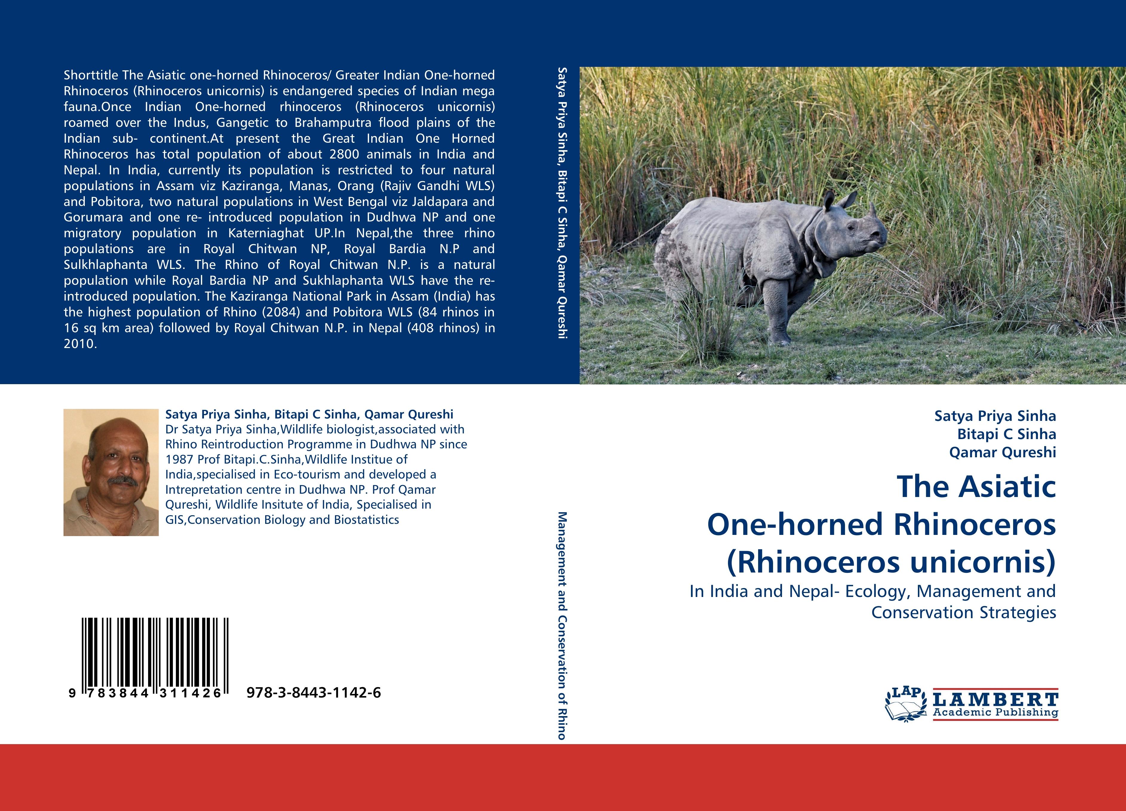 The Asiatic One-horned Rhinoceros (Rhinoceros unicornis)