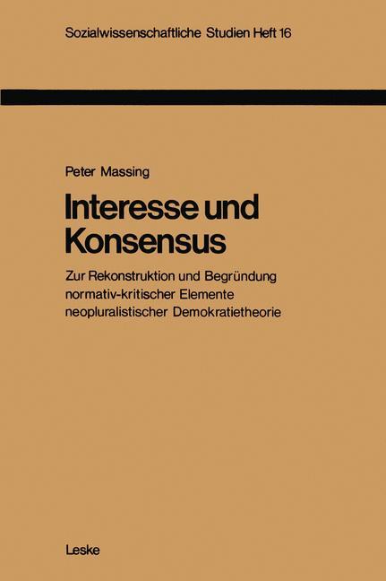 Interesse und Konsensus