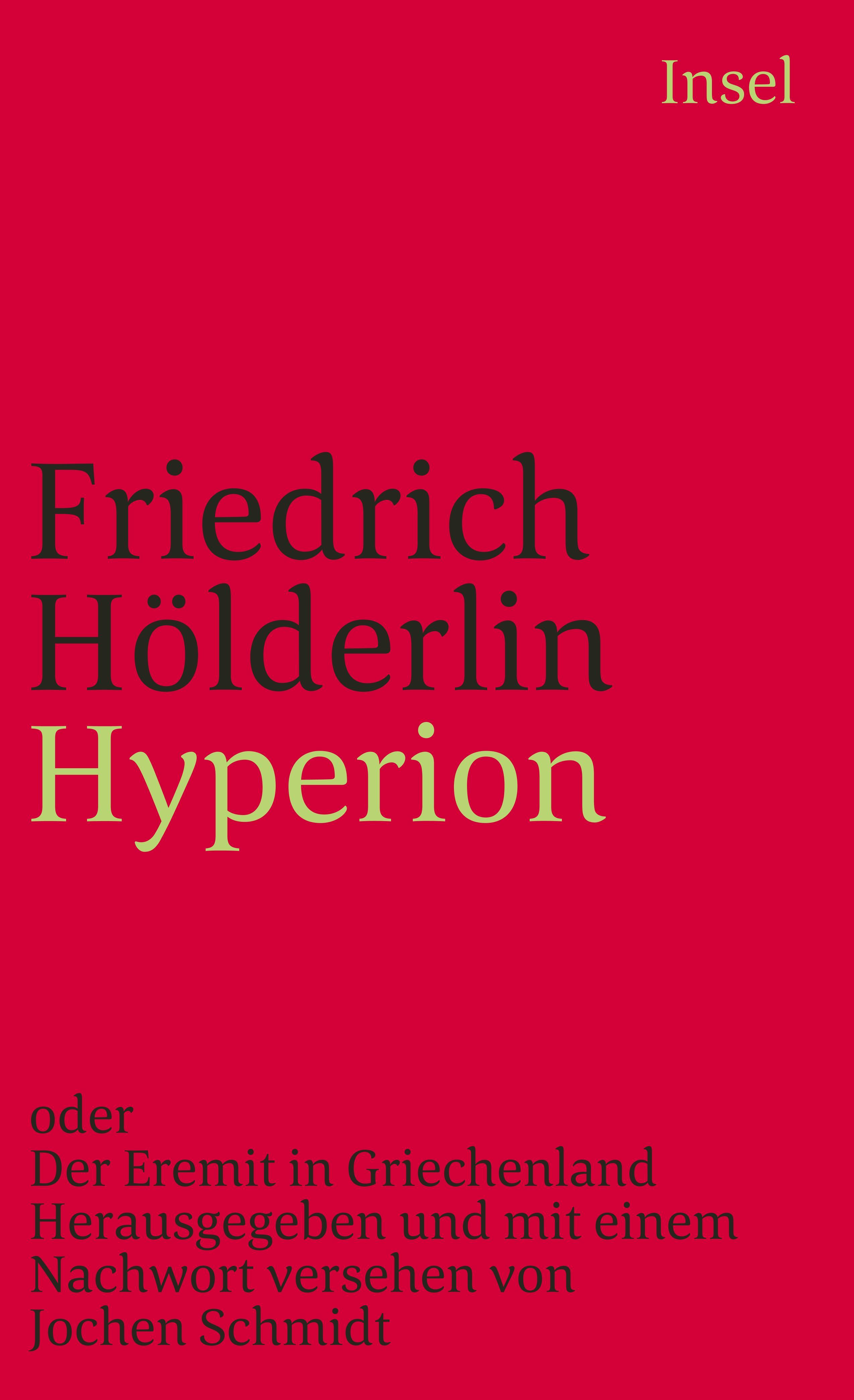 Hyperion oder Der Eremit von Griechenland