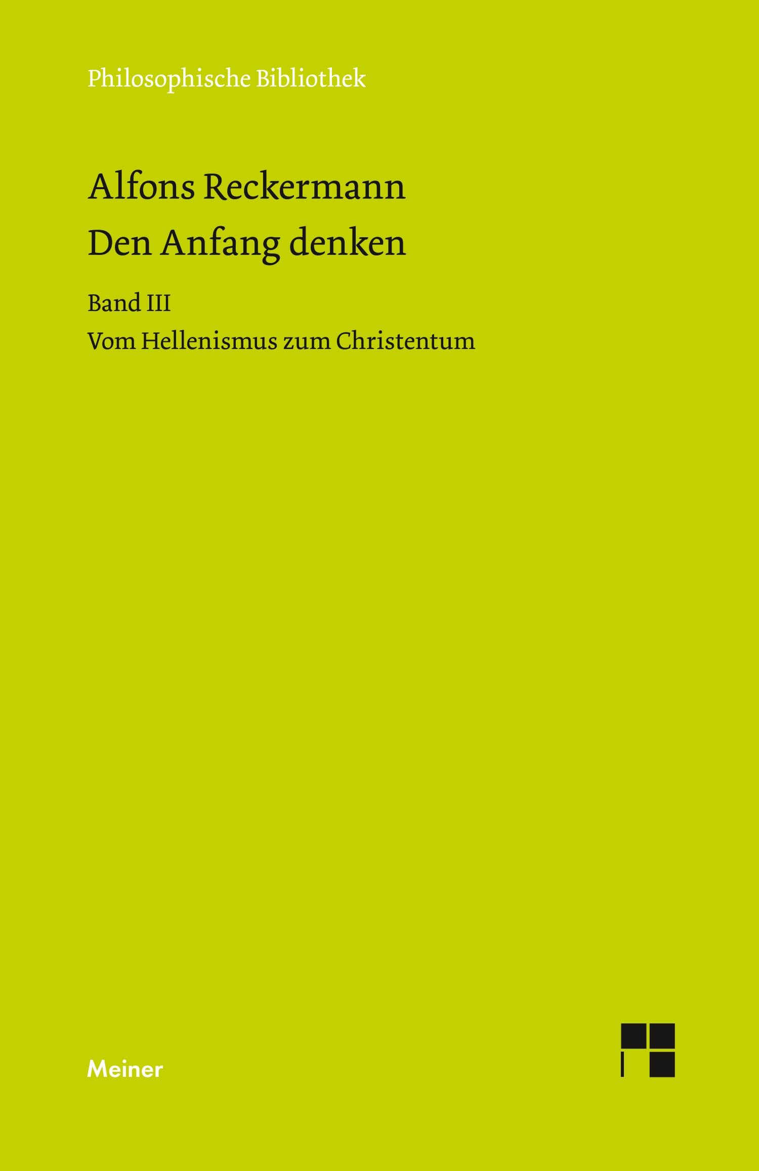 Den Anfang denken