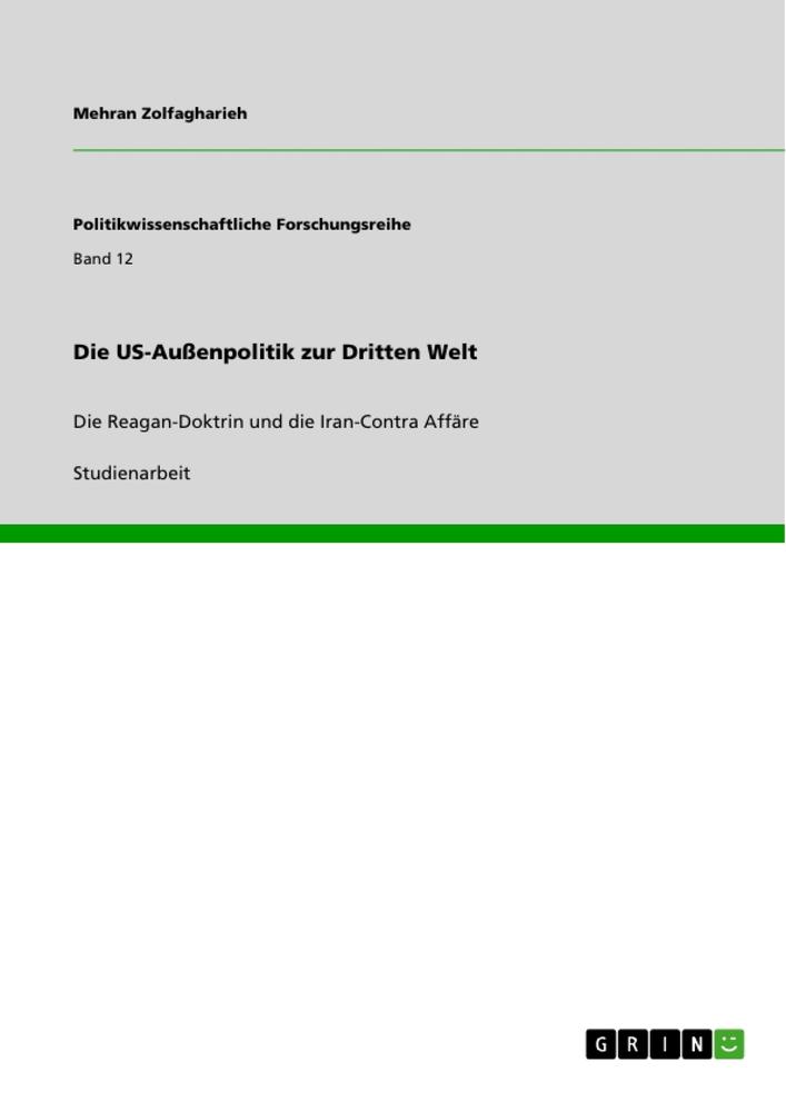 Die US-Außenpolitik zur Dritten Welt