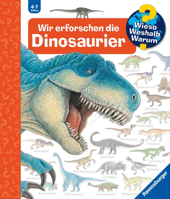 Wieso? Weshalb? Warum?, Band 55: Wir erforschen die Dinosaurier