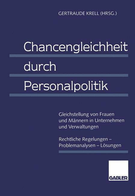 Chancengleichheit durch Personalpolitik