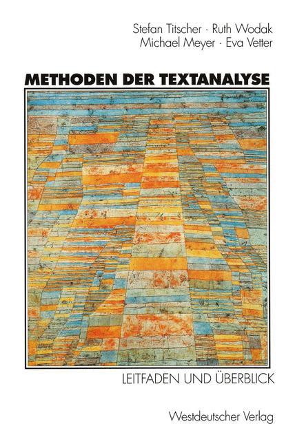 Methoden der Textanalyse