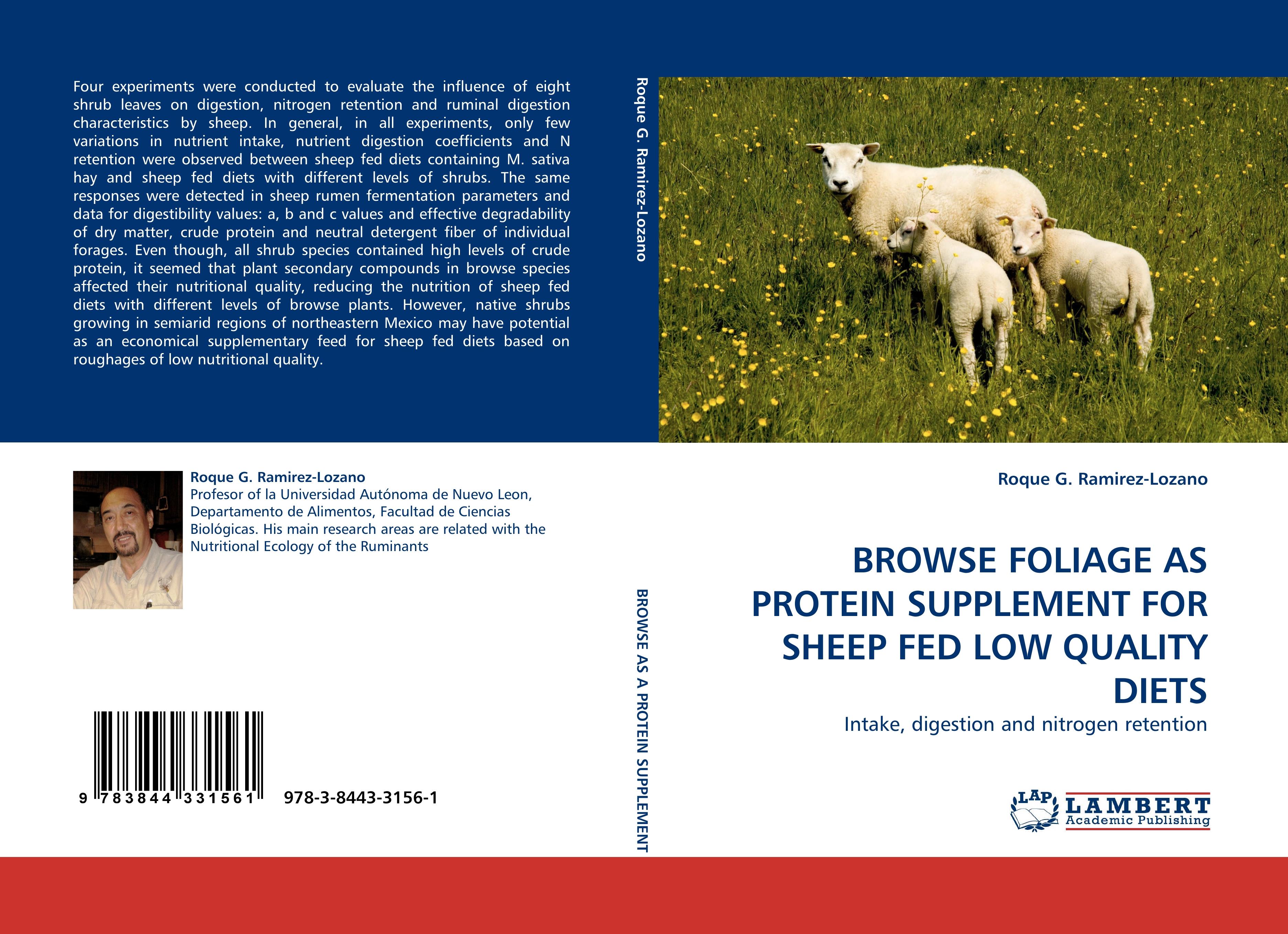 BROWSE FOLIAGE AS PROTEIN SUPPLEMENT FOR SHEEP FED LOW QUALITY DIETS