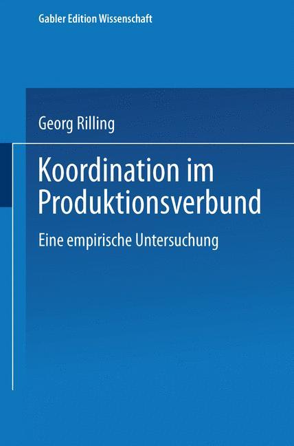 Koordination im Produktionsverbund