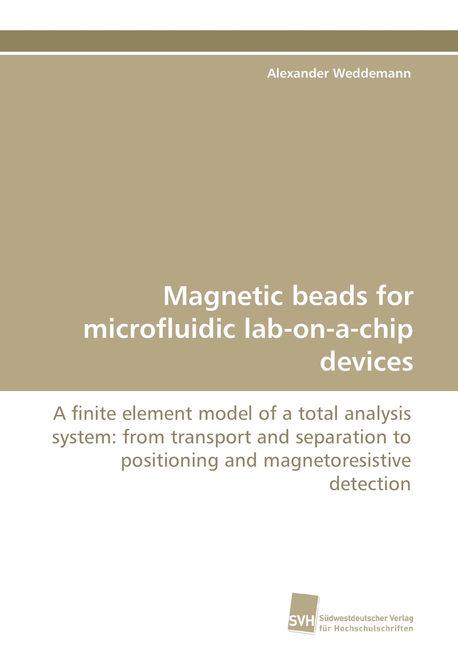 Magnetic beads for microfluidic lab-on-a-chip devices