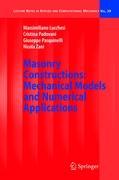 Masonry Constructions: Mechanical Models and Numerical Applications