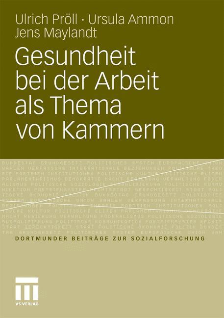 Gesundheit bei der Arbeit als Thema von Kammern