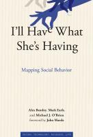 I'll Have What She's Having: Mapping Social Behavior