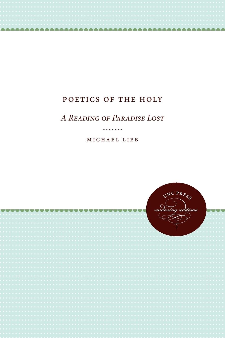 Poetics of the Holy