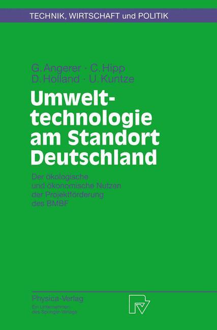 Umwelttechnologie am Standort Deutschland