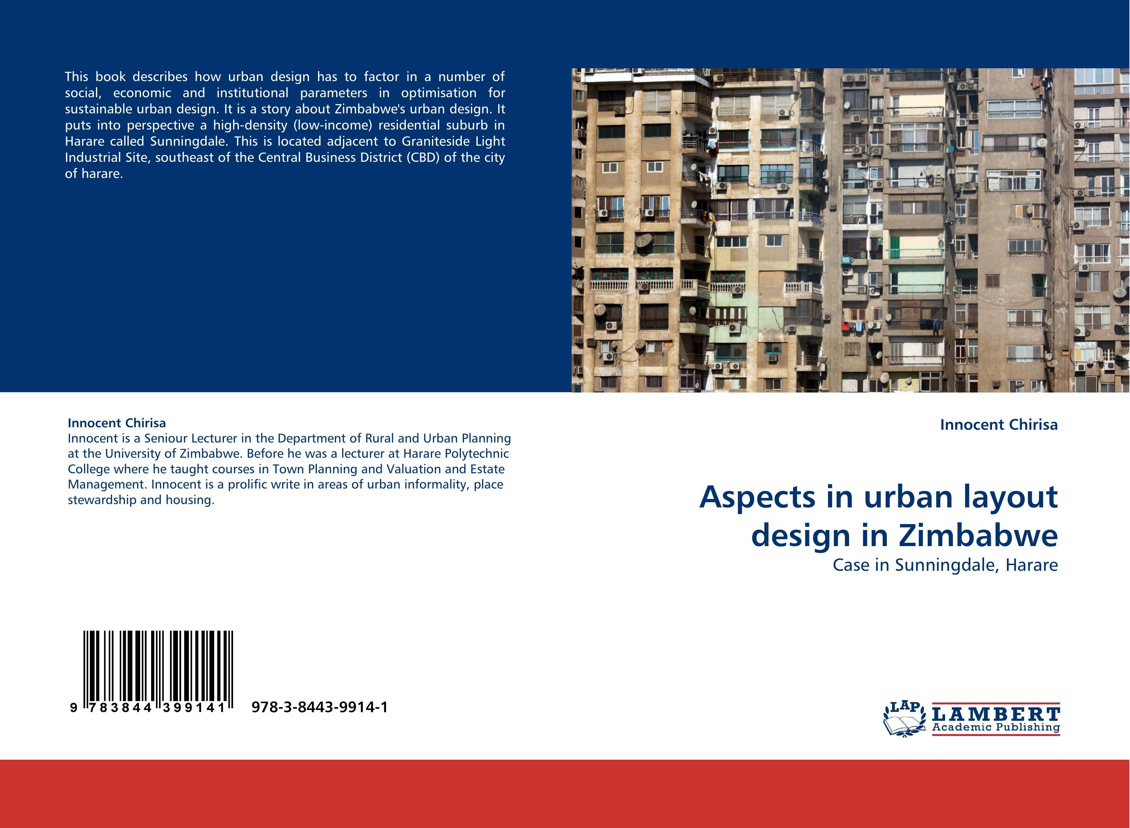 Aspects in urban layout design in Zimbabwe