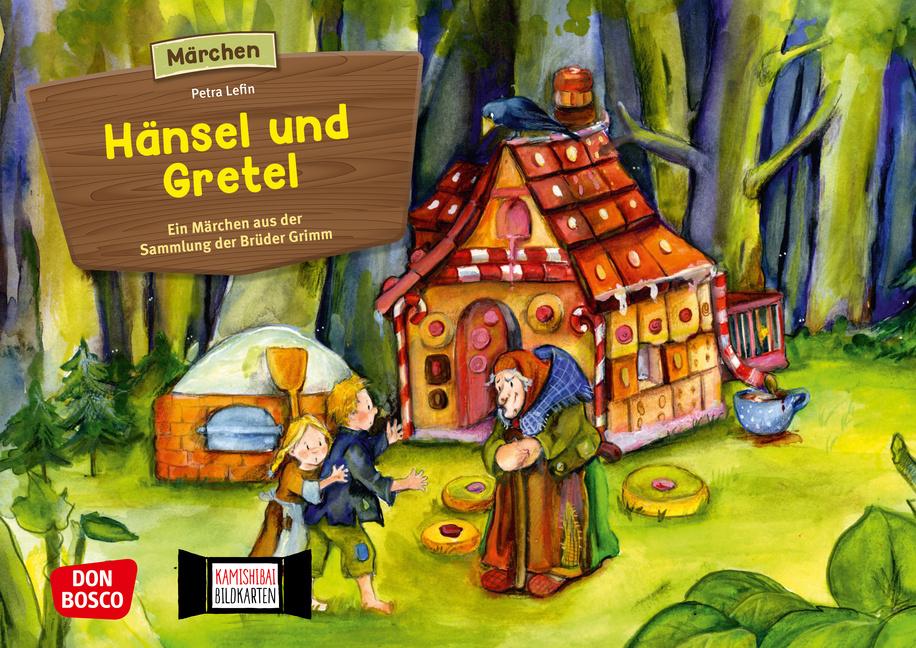 Hänsel und Gretel. Kamishibai Bildkartenset