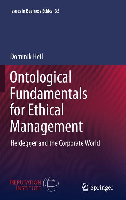 Ontological Fundamentals for Ethical Management