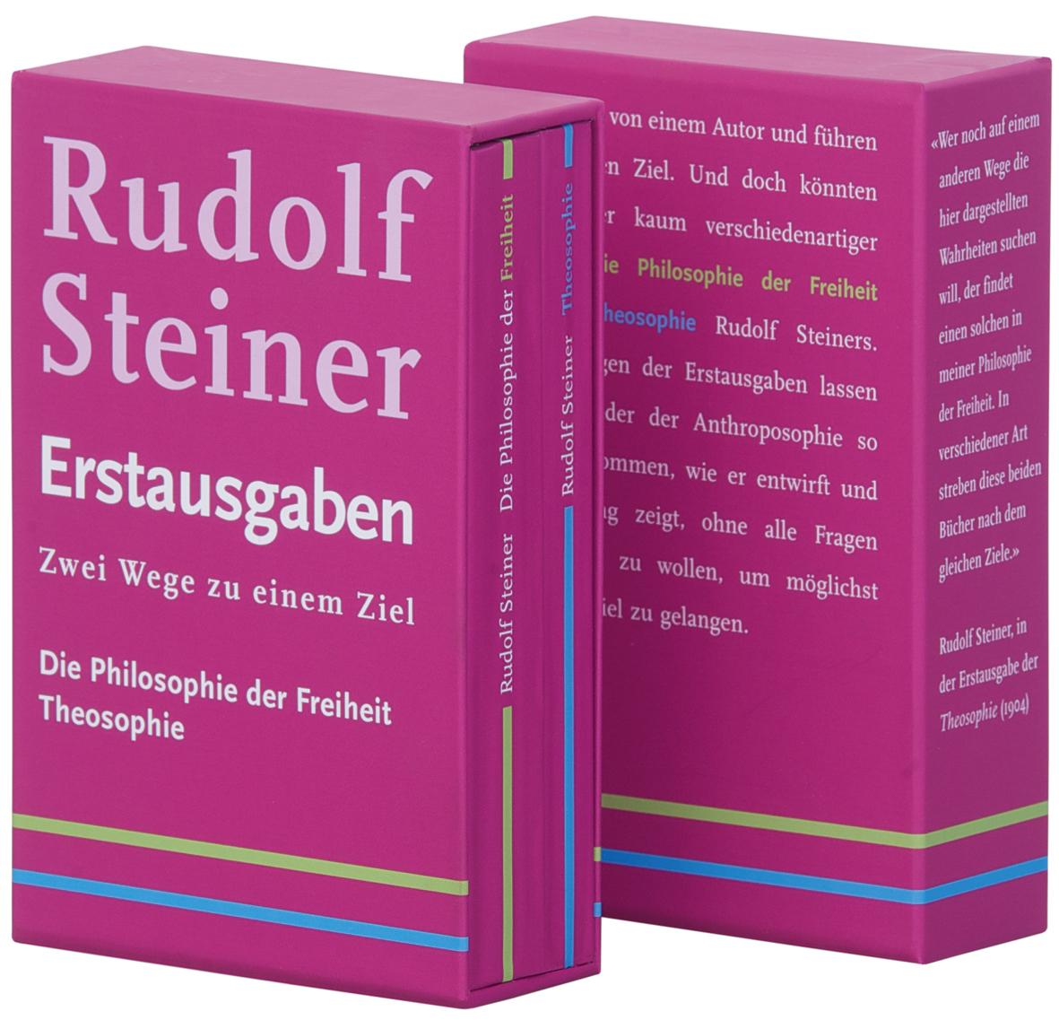 Zwei Wege zu einem Ziel: Die Philosophie der Freiheit (1894); Theosophie (1904)