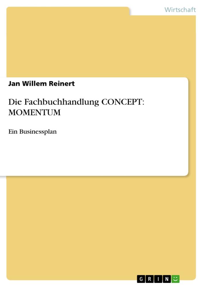 Die Fachbuchhandlung CONCEPT: MOMENTUM