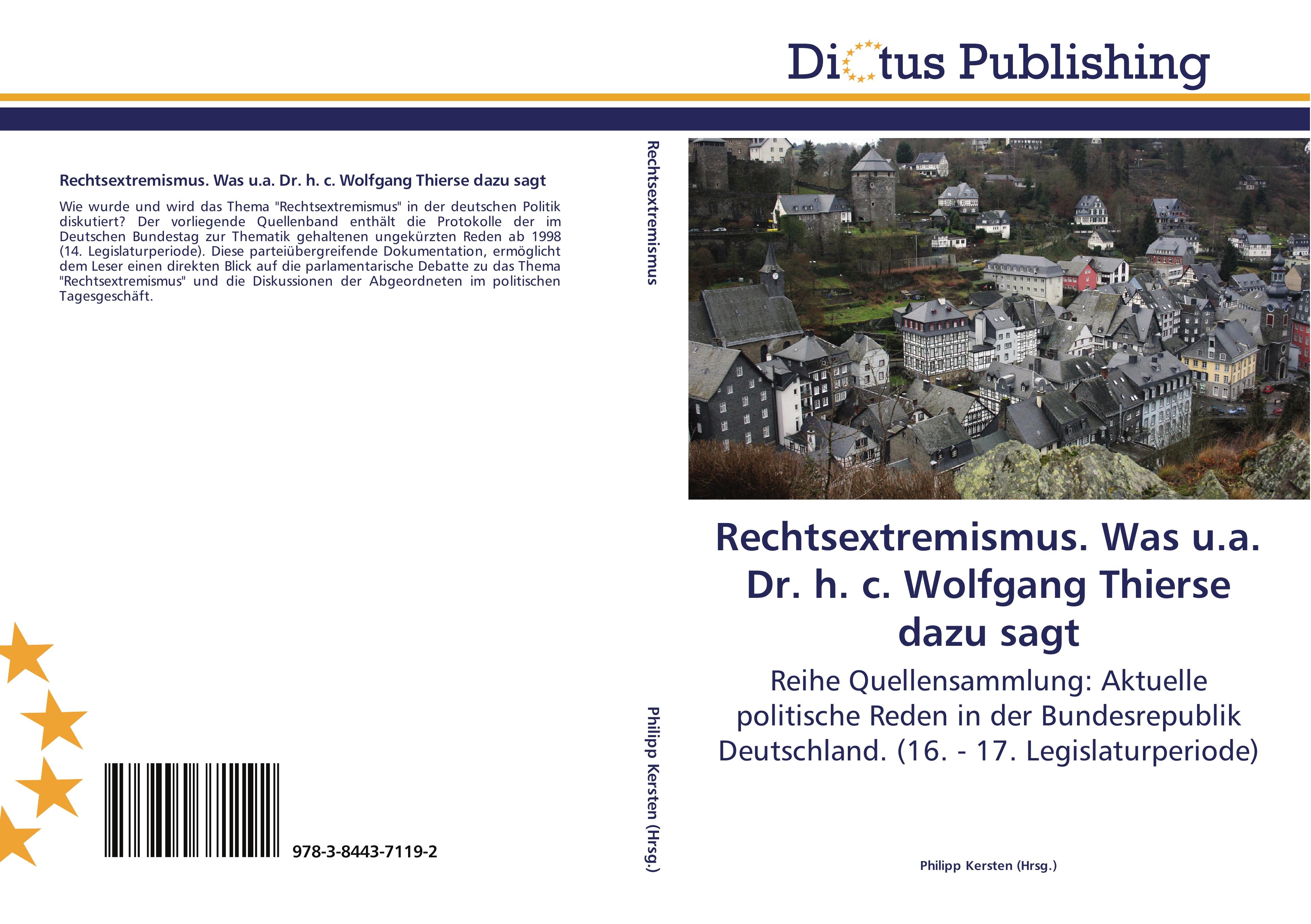 Rechtsextremismus. Was u.a. Dr. h. c. Wolfgang Thierse dazu sagt