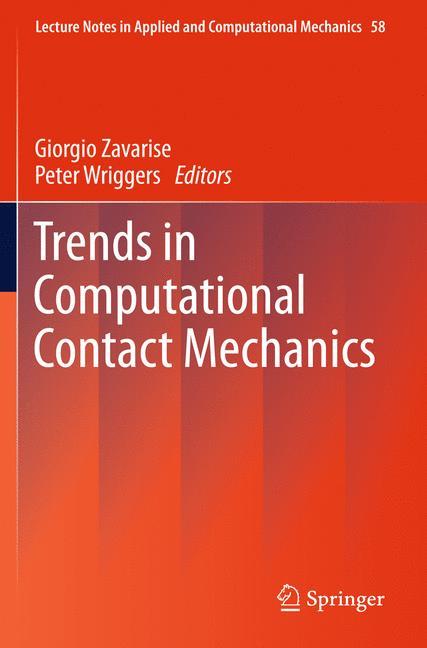 Trends in Computational Contact Mechanics