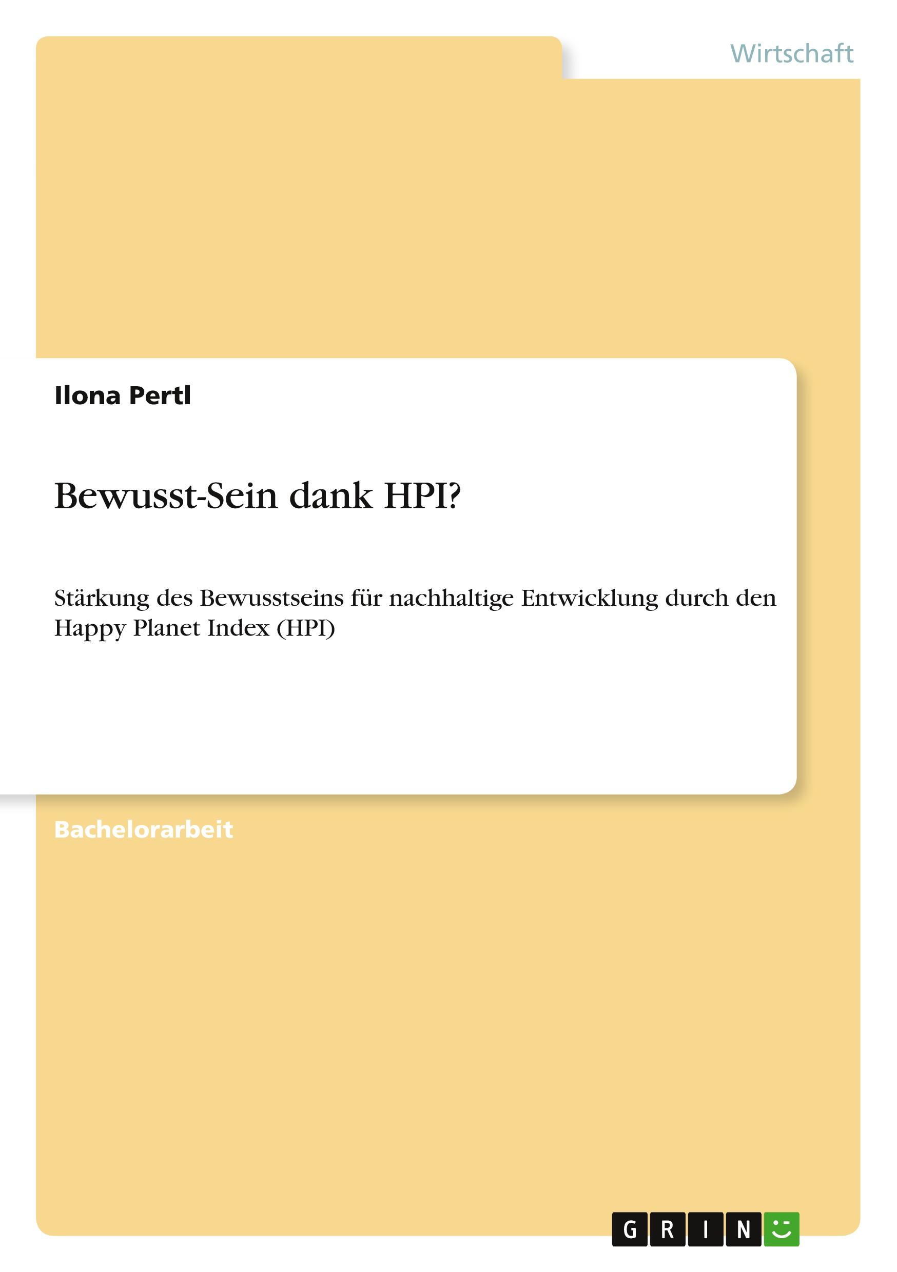 Bewusst-Sein dank HPI?