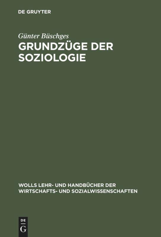 Grundzüge der Soziologie