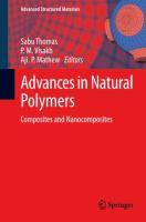 Advances in Natural Polymers