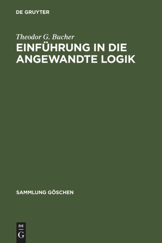 Einführung in die angewandte Logik