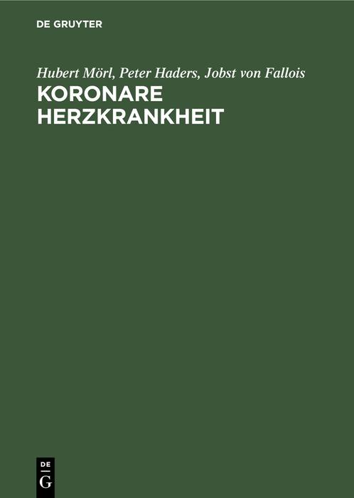 Koronare Herzkrankheit