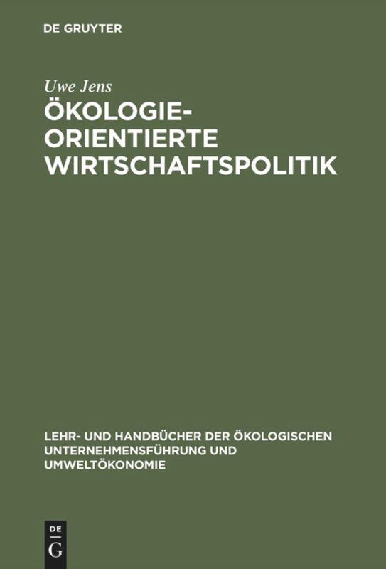 Ökologieorientierte Wirtschaftspolitik