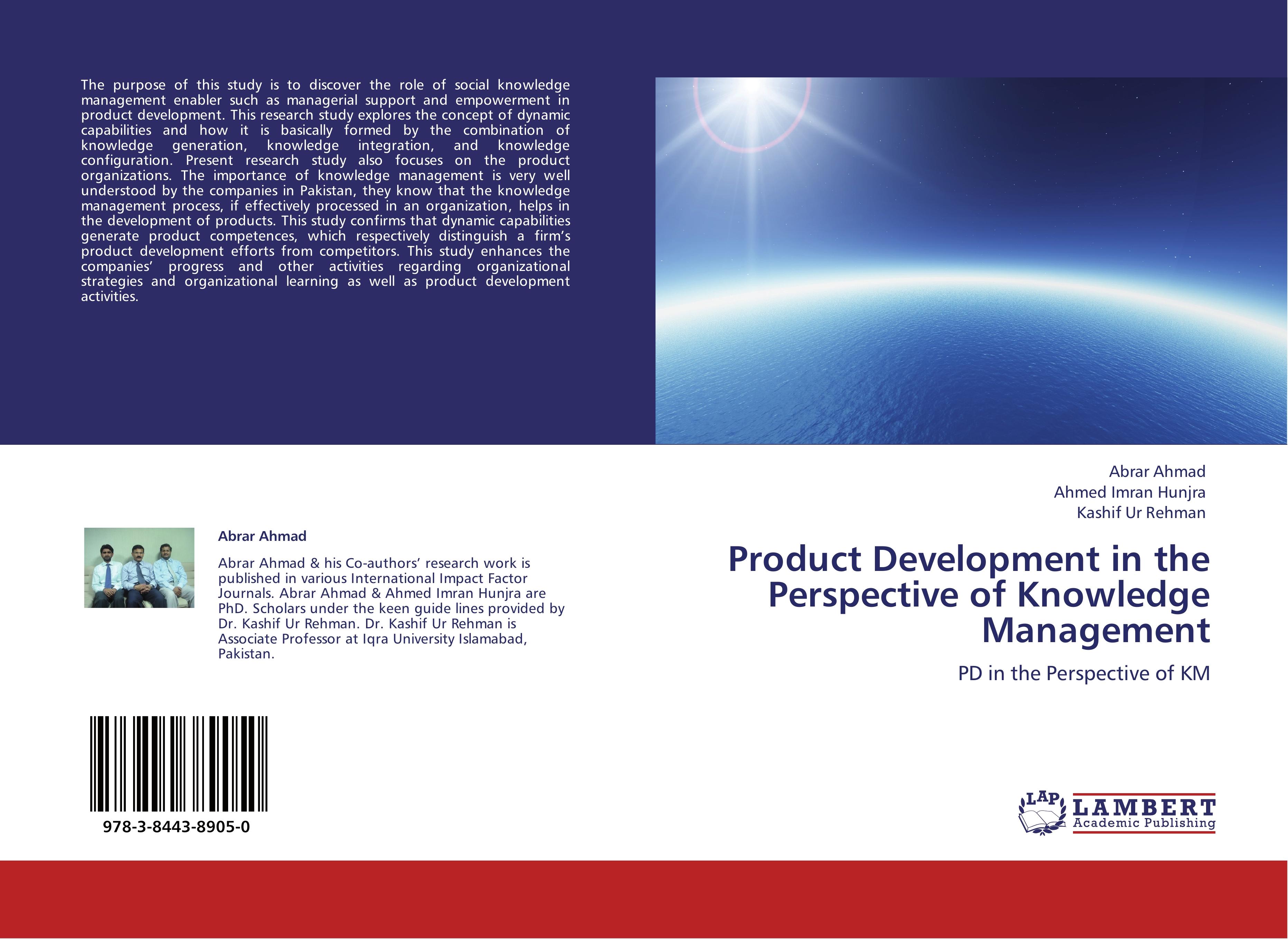 Product Development in the Perspective of Knowledge Management