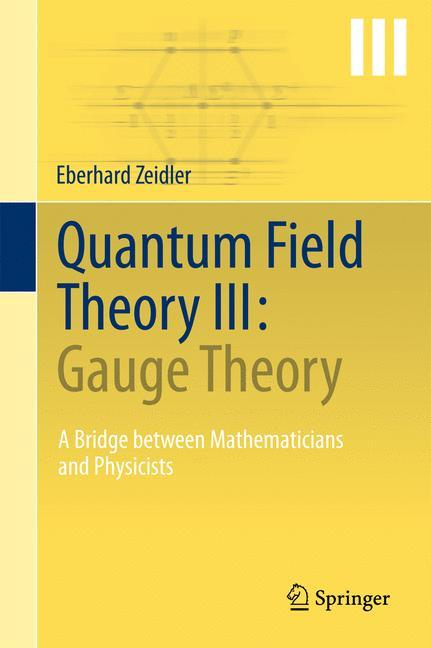 Quantum Field Theory III: Gauge Theory