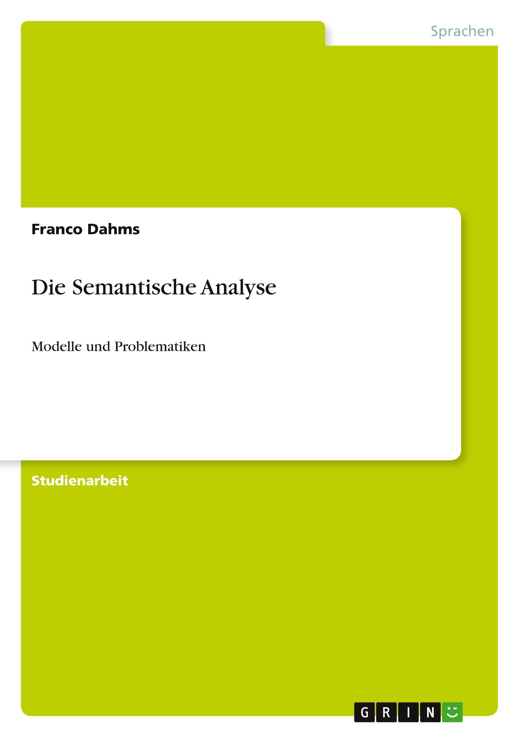 Die Semantische Analyse