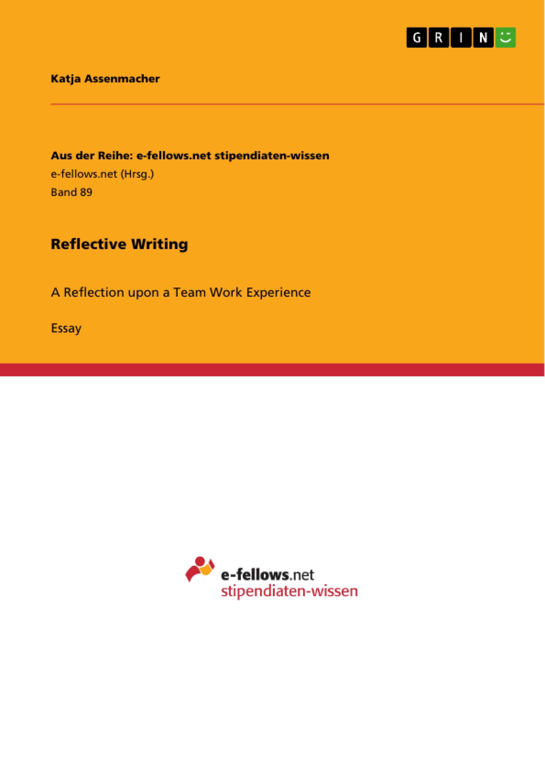 Reflective Writing