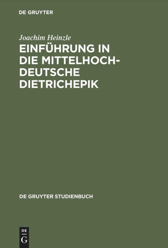 Einführung in die mittelhochdeutsche Dietrichepik