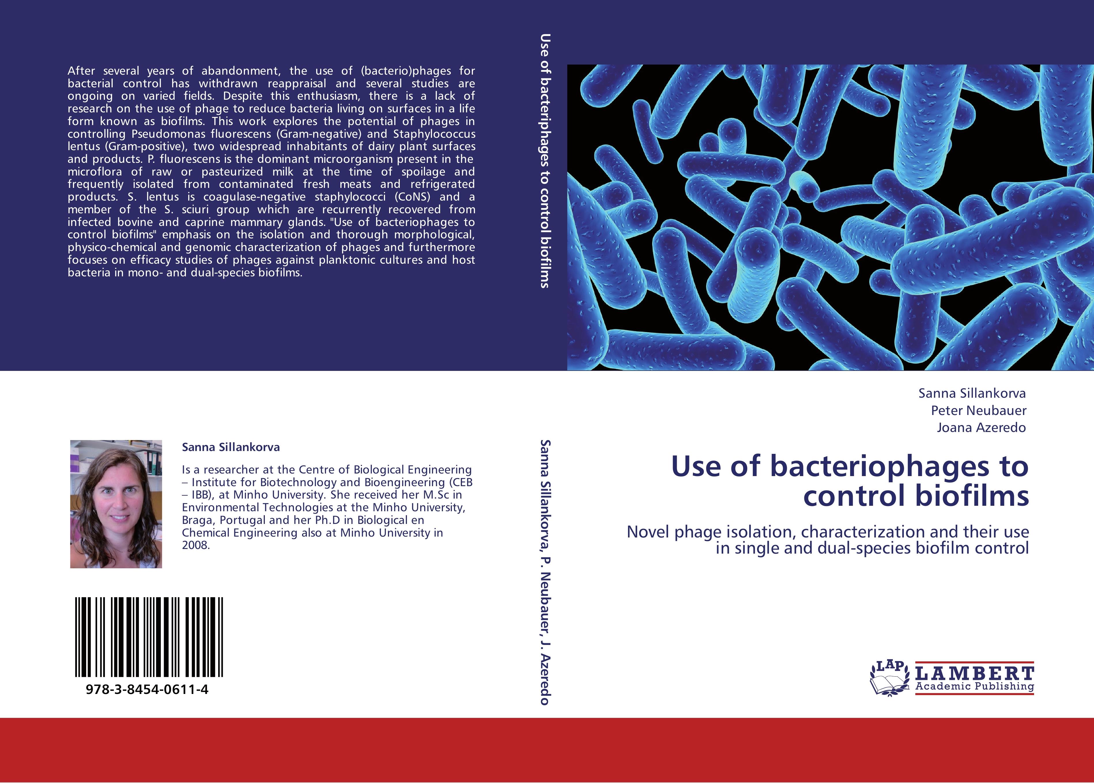 Use of bacteriophages to control biofilms