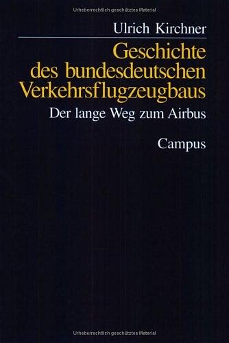 Geschichte des bundesdeutschen Verkehrsflugzeugbaus