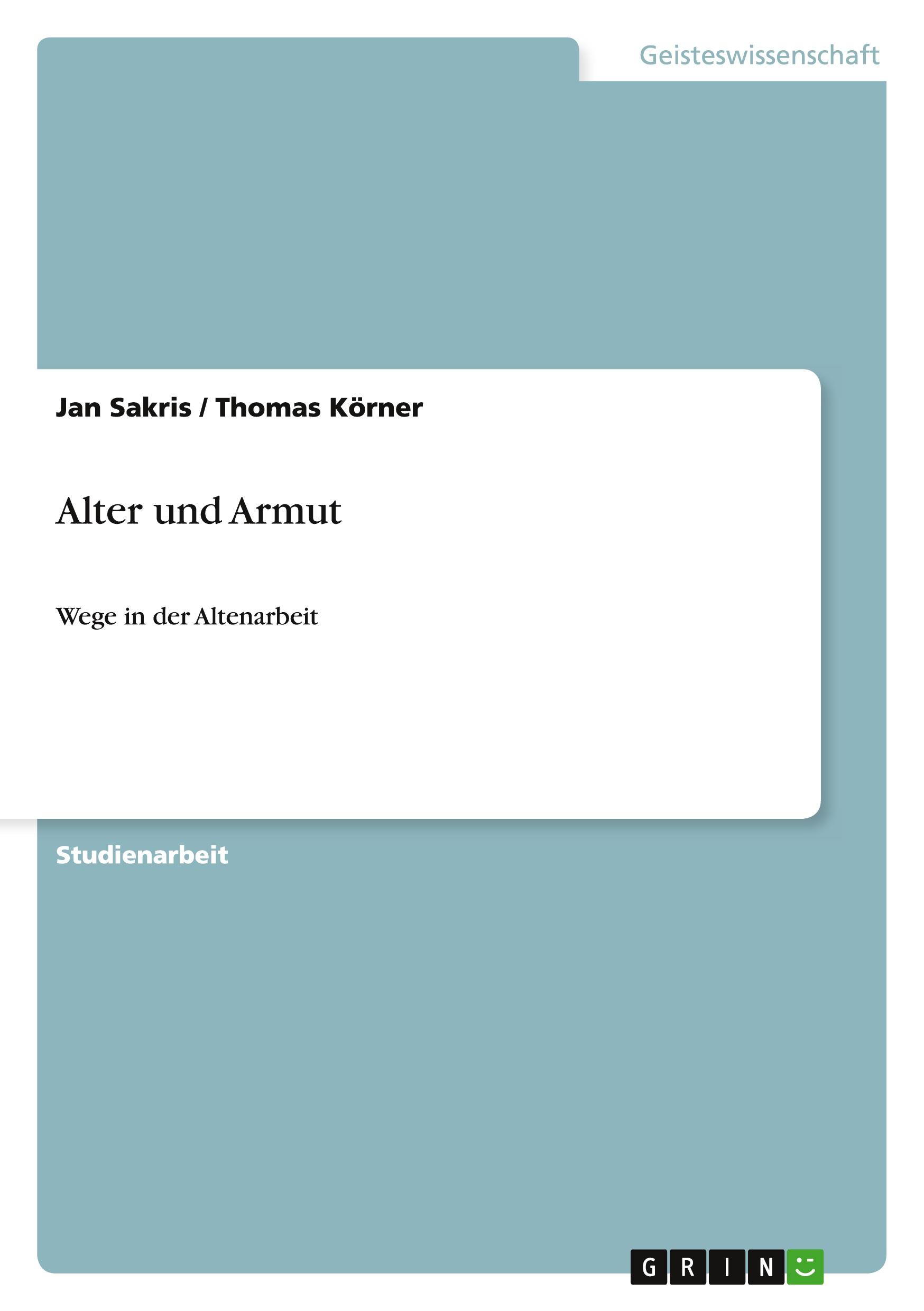 Alter und Armut