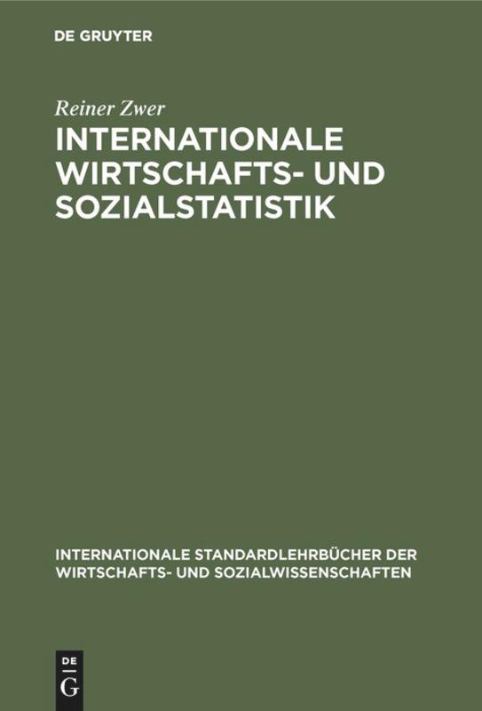 Internationale Wirtschafts- und Sozialstatistik