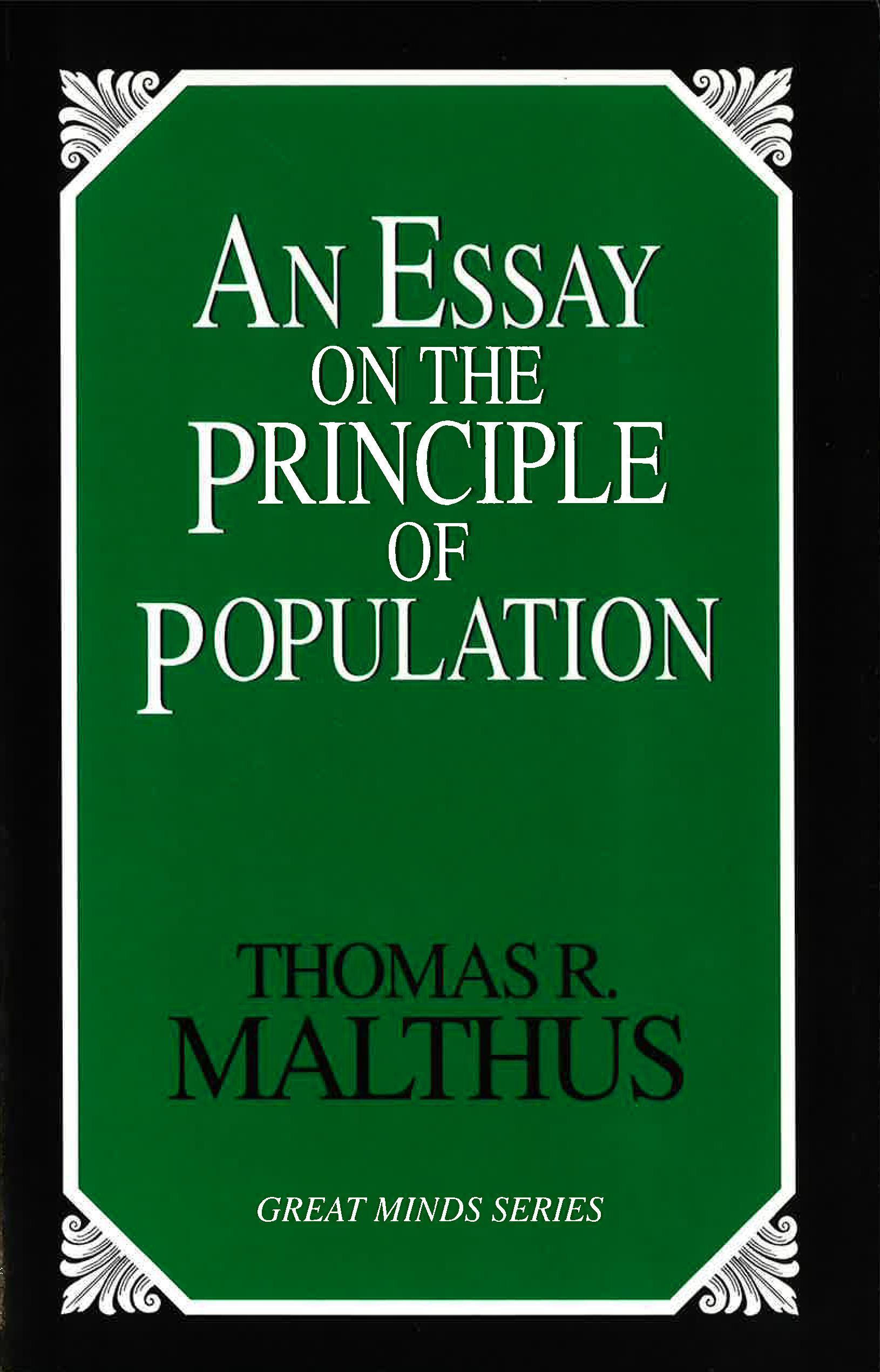 An Essay on the Principle of Population