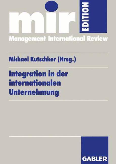 Integration in der internationalen Unternehmung