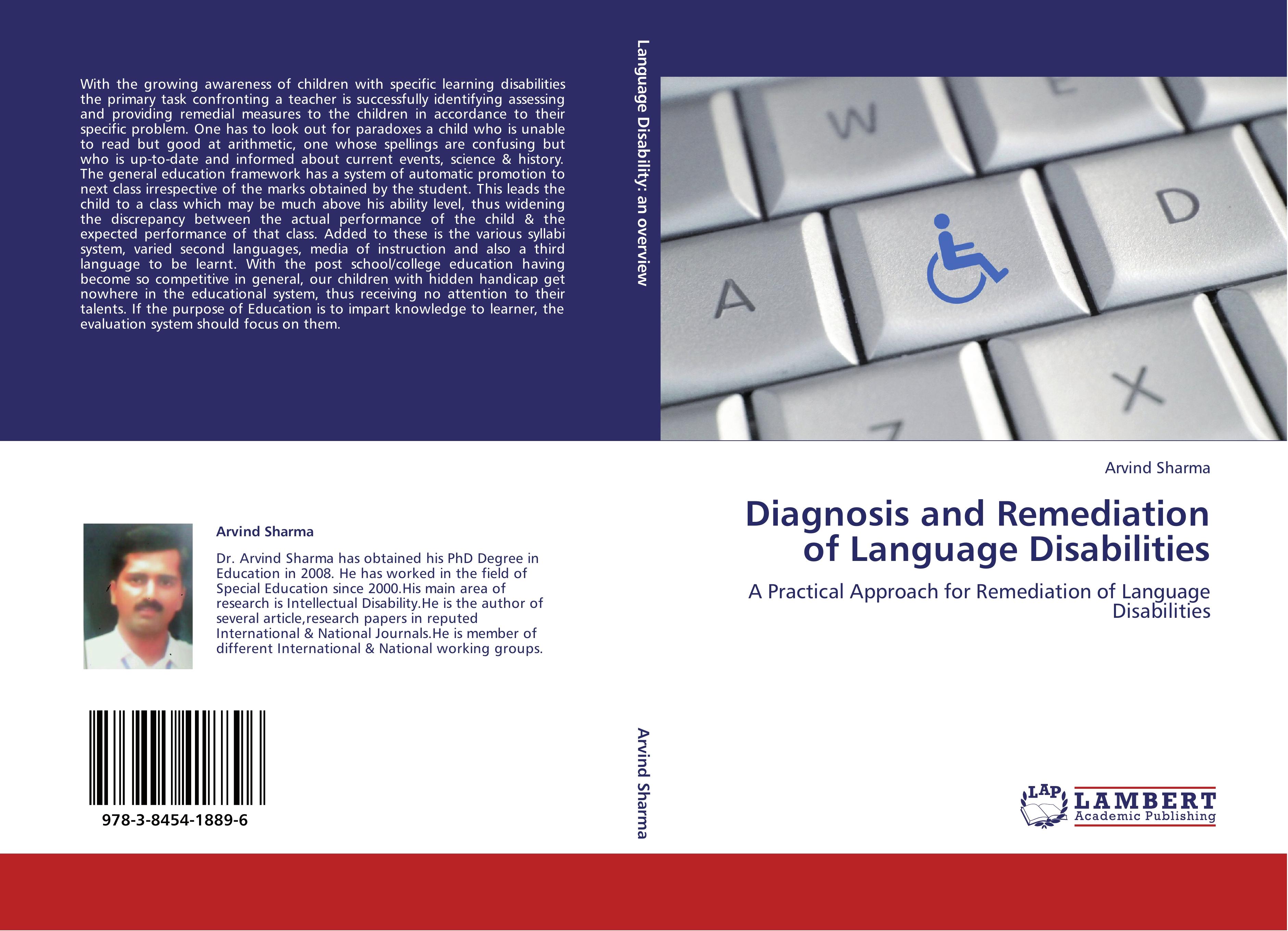 Diagnosis and Remediation of Language Disabilities