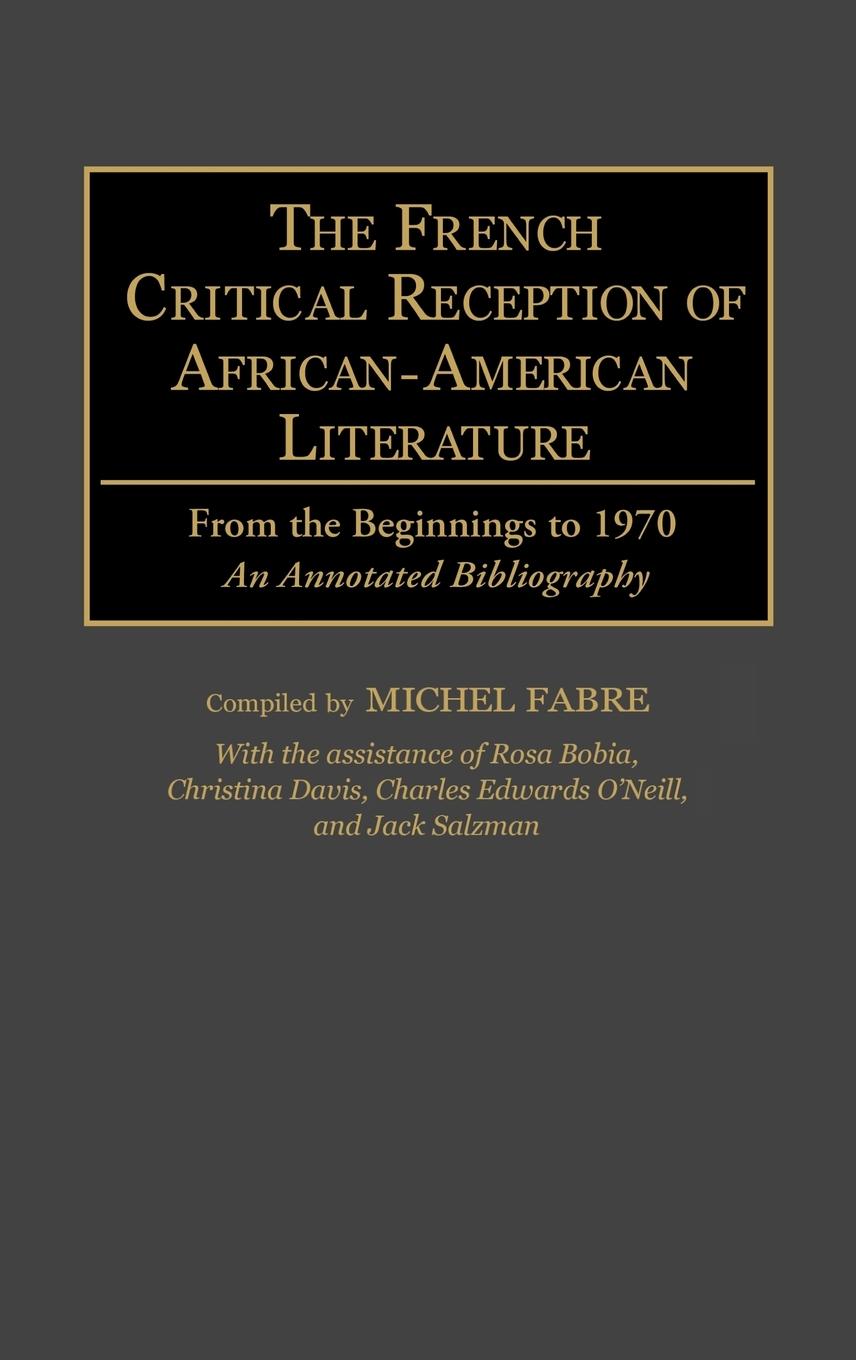 The French Critical Reception of African-American Literature