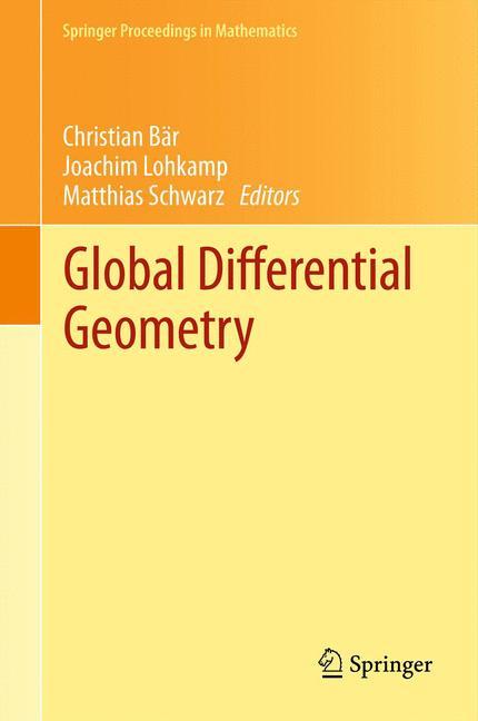 Global Differential Geometry