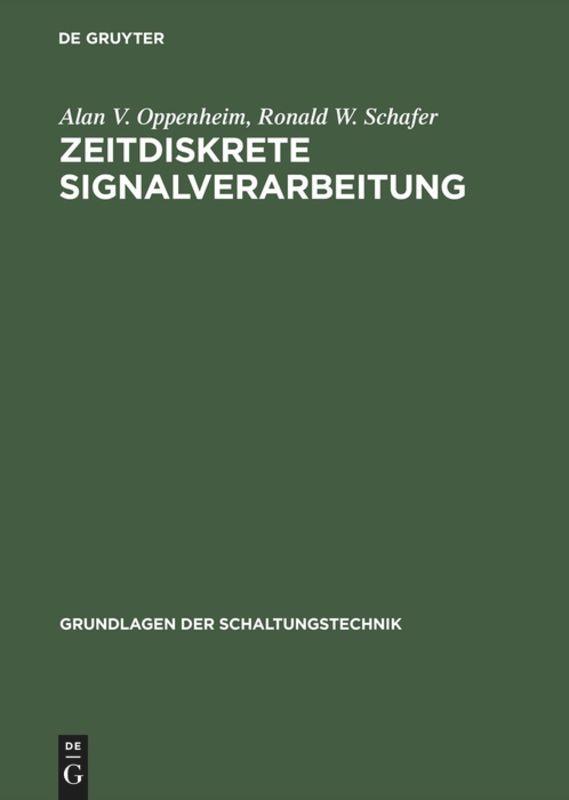 Zeitdiskrete Signalverarbeitung