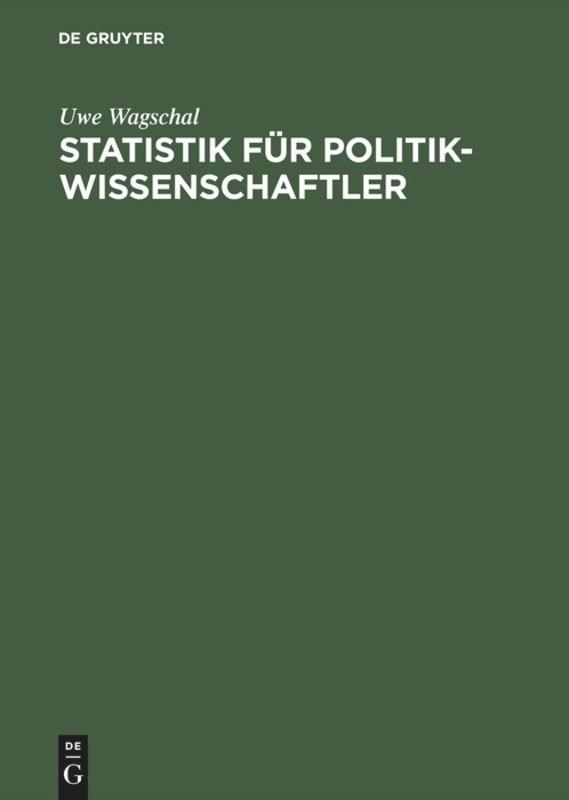 Statistik für Politikwissenschaftler