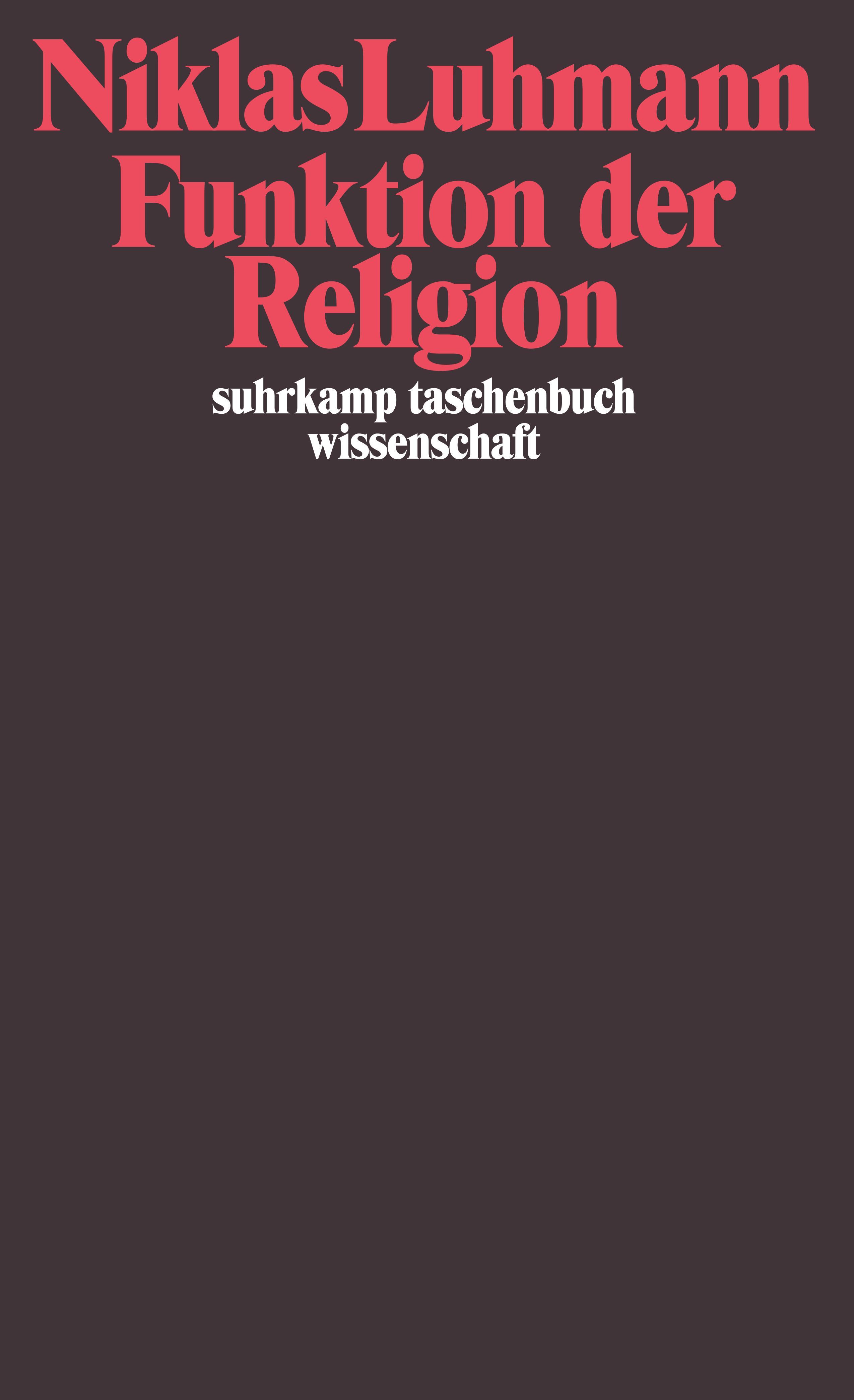 Funktion der Religion