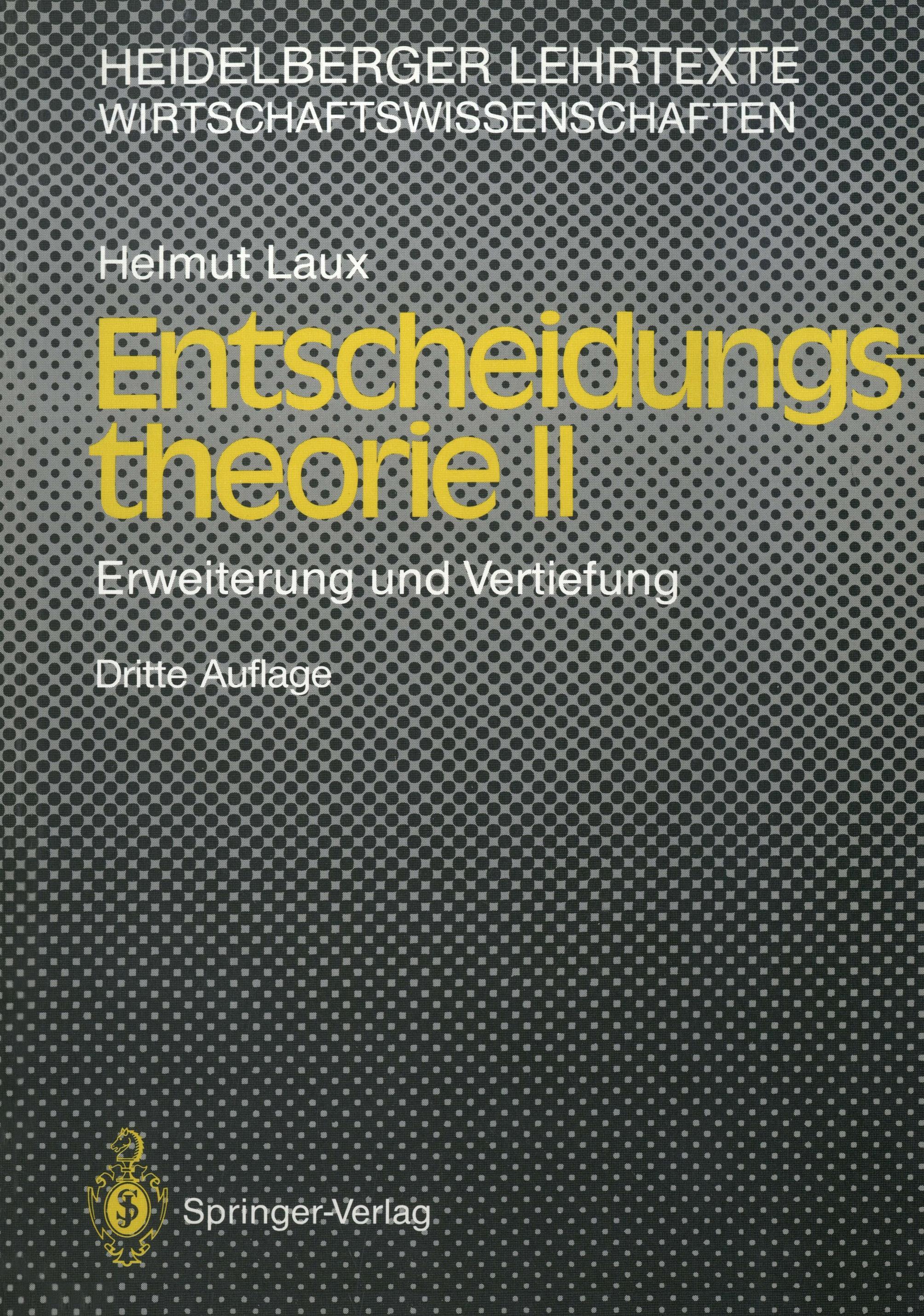 Entscheidungs¿theorie II