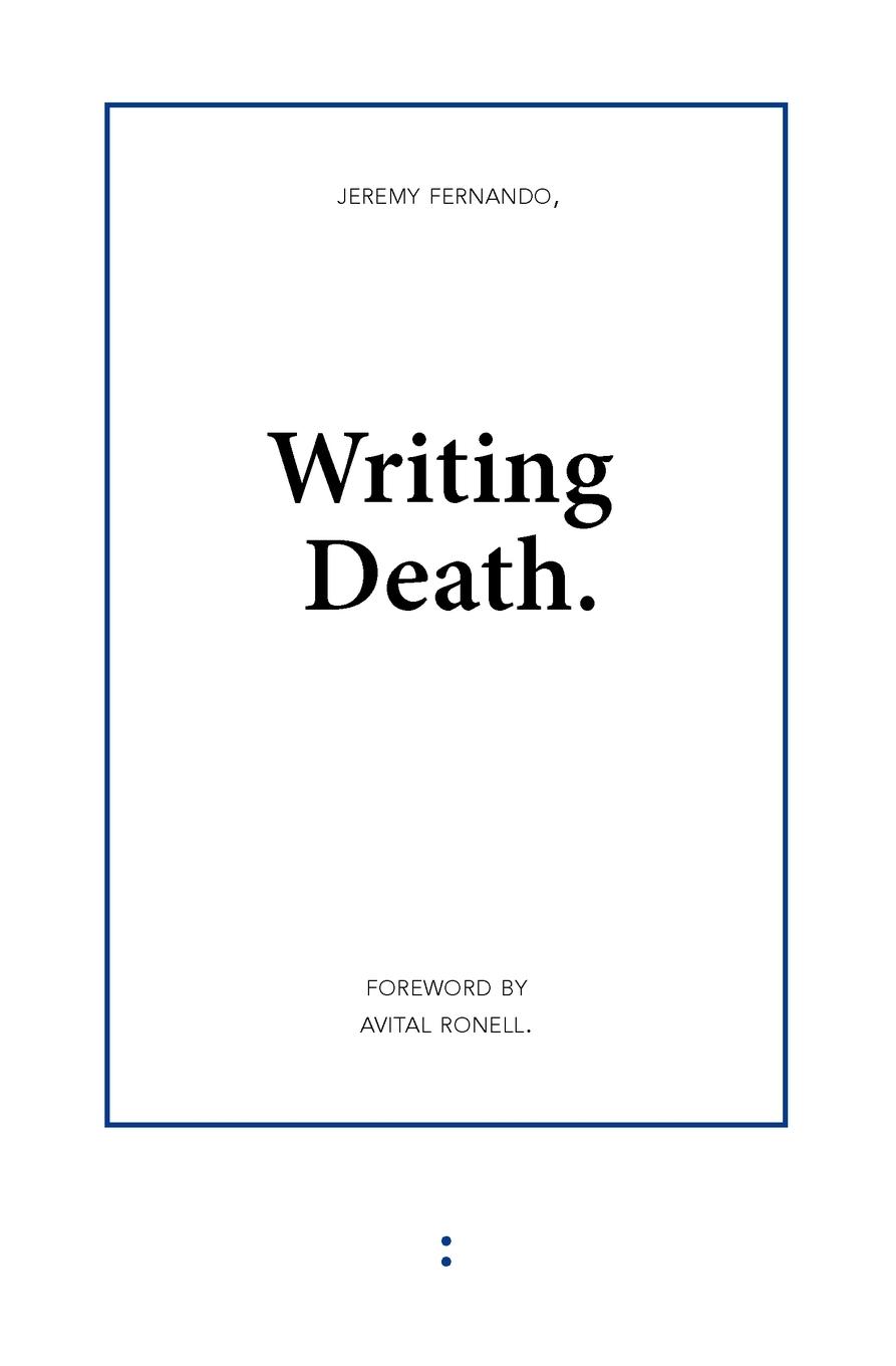 Writing Death