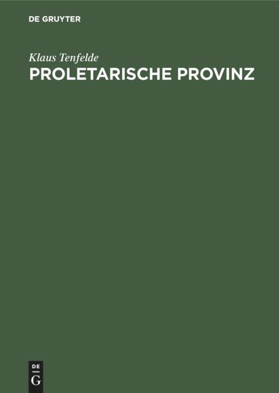 Proletarische Provinz